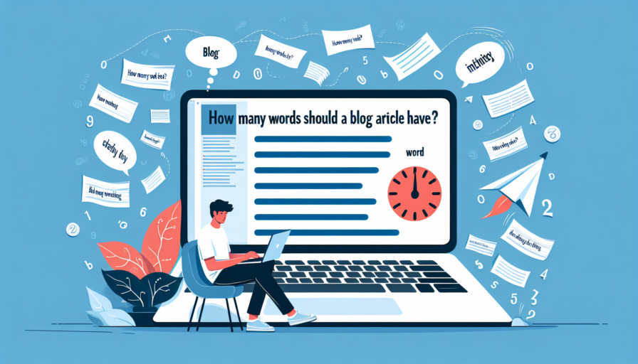 Cuántas palabras debe tener un artículo de blog